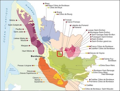 carte des AOC